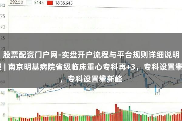 股票配资门户网-实盘开户流程与平台规则详细说明 喜报 | 南京明基病院省级临床重心专科再+3，专科设置攀新峰